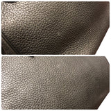 エルメス HERMES バーキン35 ▢E刻印 ブラック ゴールド金具 フィヨルド メンズ ハンドバッグ