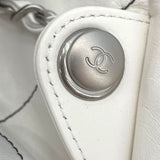 シャネル CHANEL シャネル22リュックラージ AS3313 ホワイト SV金具 カーフ レディース ショルダーバッグ