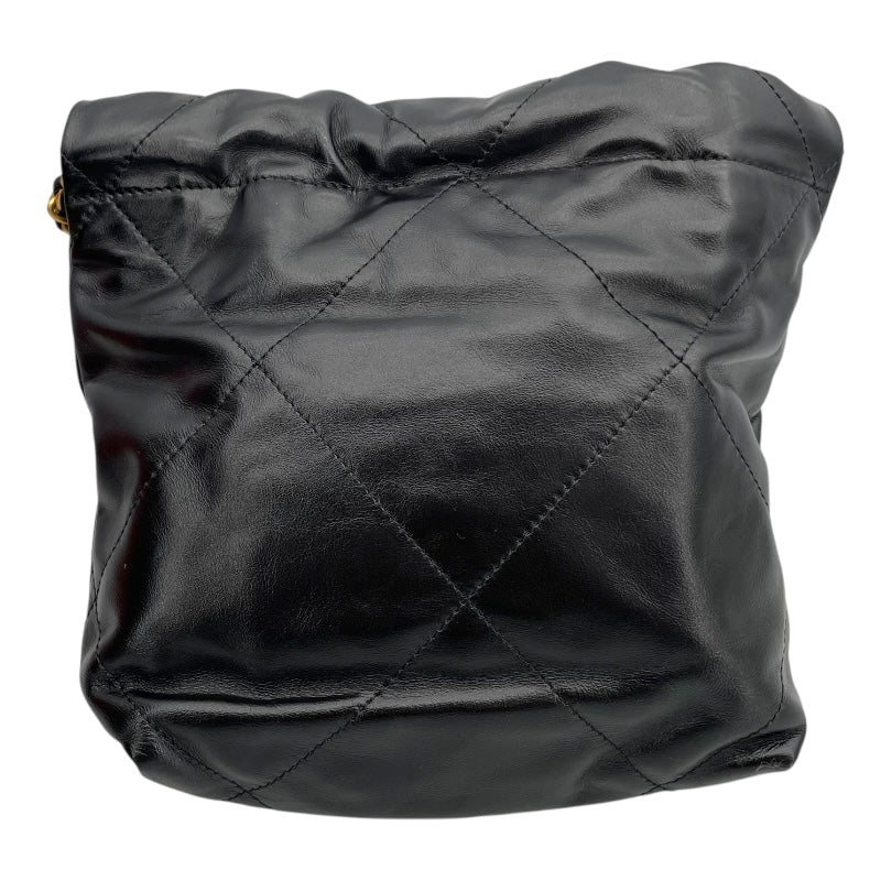 シャネル CHANEL シャネル22 ミニ AS3980 ブラック GD金具