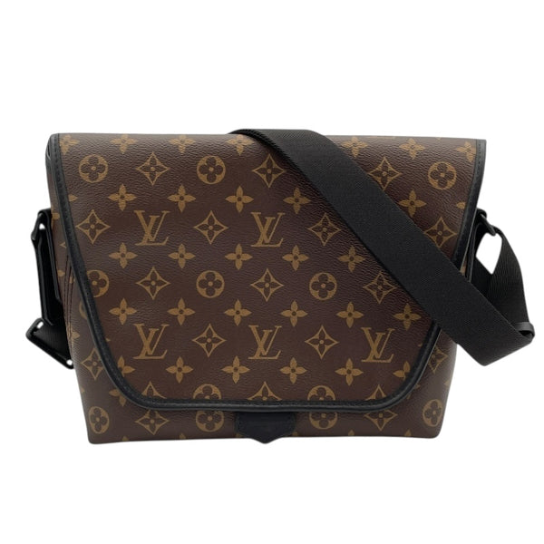 ルイ・ヴィトン LOUIS VUITTON マグネティック・メッセンジャー M45557 ブラウン モノグラム・マカサー メンズ メッセンジャーバッグ