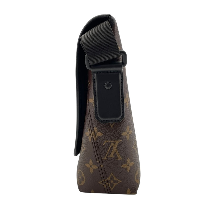 ルイ・ヴィトン LOUIS VUITTON マグネティック・メッセンジャー M45557 ブラウン モノグラム・マカサー メンズ メッセンジャーバッグ