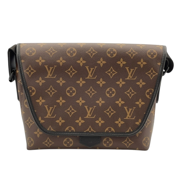 ルイ・ヴィトン LOUIS VUITTON マグネティック・メッセンジャー M45557 ブラウン モノグラム・マカサー メンズ メッセンジャーバッグ