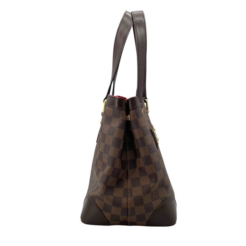 ルイ・ヴィトン LOUIS VUITTON ハムステッドPM N51205 ブラウン ダミエ レディース ハンドバッグ