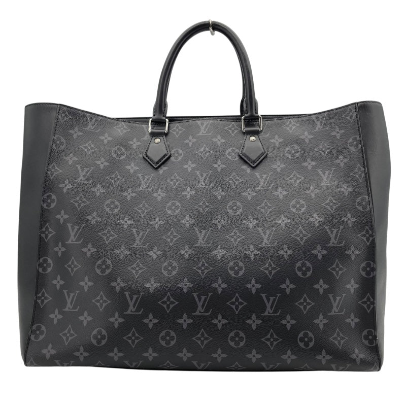 ルイ・ヴィトン LOUIS VUITTON グラン・サック M44733  グレーxブラック モノグラム・エクリプス メンズ トートバッグ