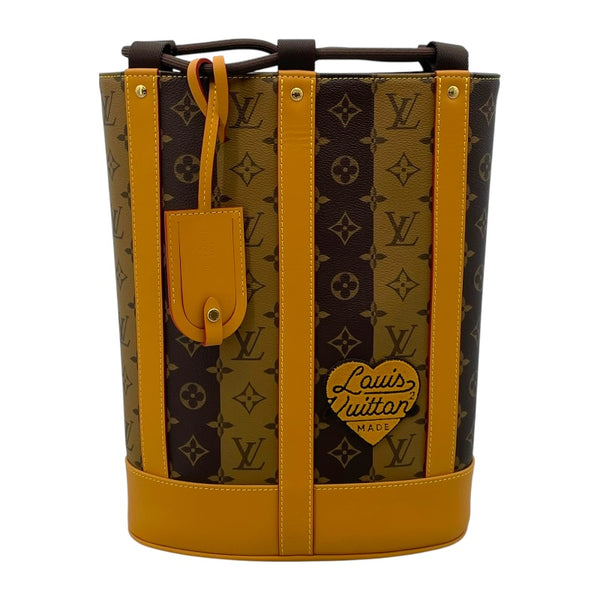 ルイ・ヴィトン LOUIS VUITTON LV×NIGO ランドネメッセンジャーバッグ M45968 ブラウン モノグラム・リバース ユニセックス リュック・デイパック