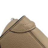 セリーヌ CELINE ラゲージナノショッパー ベージュ SV金具 ドラムドカーフ レディース ショルダーバッグ