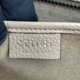 セリーヌ CELINE ラゲージナノショッパー ベージュ SV金具 ドラムドカーフ レディース ショルダーバッグ