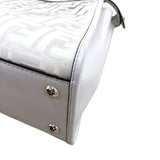 フェンディ FENDI ピーカブー レギュラー 8BN290 ホワイト PVC/レザー レディース ハンドバッグ