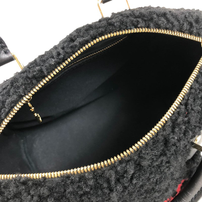 ルイ・ヴィトン LOUIS VUITTON スピーディ・バンドリエール25 モノグラム・テディ Ｍ55423 シアリング・レザー レディース ボストンバッグ