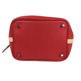 エルメス HERMES ピコタンロックPM タッチ X刻 ルージュトマト・ローズエグランタイン シルバー金具 トリヨン レディース ハンドバッグ