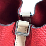 エルメス HERMES ピコタンロックPM タッチ X刻 ルージュトマト・ローズエグランタイン シルバー金具 トリヨン レディース ハンドバッグ