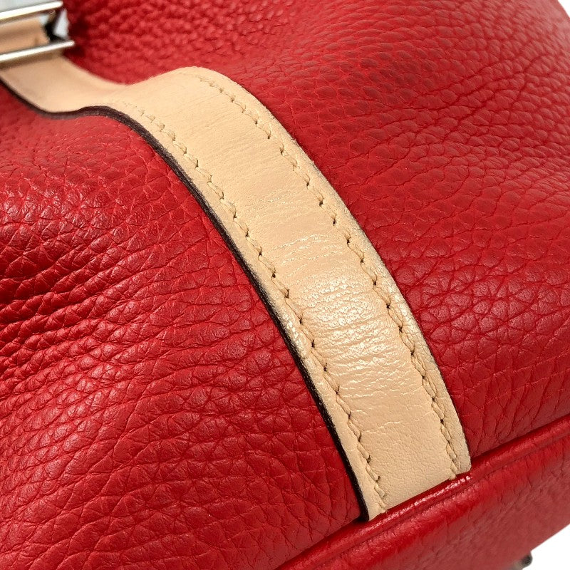 エルメス HERMES ピコタンロックPM タッチ X刻 ルージュトマト・ローズエグランタイン シルバー金具 トリヨン レディース ハンドバッグ