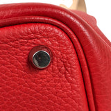 エルメス HERMES ピコタンロックPM タッチ X刻 ルージュトマト・ローズエグランタイン シルバー金具 トリヨン レディース ハンドバッグ