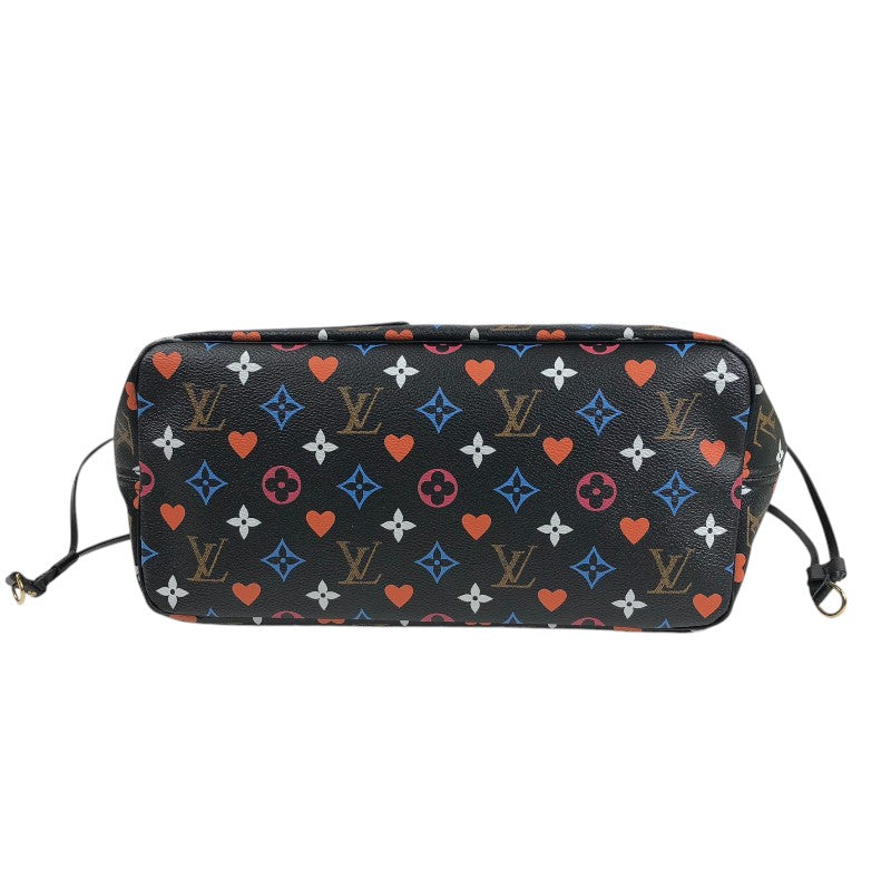 ルイ・ヴィトン LOUIS VUITTON ゲームオン モノグラム ネヴァーフルMM M57483 ブラック ゲームオン・モノグラムキャンバス レディース トートバッグ
