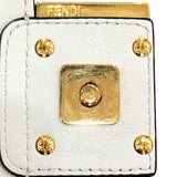 フェンディ FENDI バゲット･スモール 8BS017 ホワイト/ゴールド金具 レザー レディース ショルダーバッグ
