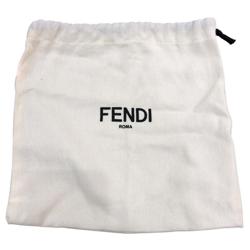 フェンディ FENDI バゲット･スモール 8BS017 ホワイト/ゴールド金具 レザー レディース ショルダーバッグ