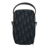 ディオールオム DIOR HOMME ライダー マイクロポーチ 2OBCA326YSE ネイビー オブリークジャカード レディース ショルダーバッグ