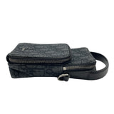 ディオールオム DIOR HOMME ライダー マイクロポーチ 2OBCA326YSE ネイビー オブリークジャカード レディース ショルダーバッグ