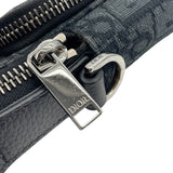ディオールオム DIOR HOMME ライダー マイクロポーチ 2OBCA326YSE ネイビー オブリークジャカード レディース ショルダーバッグ