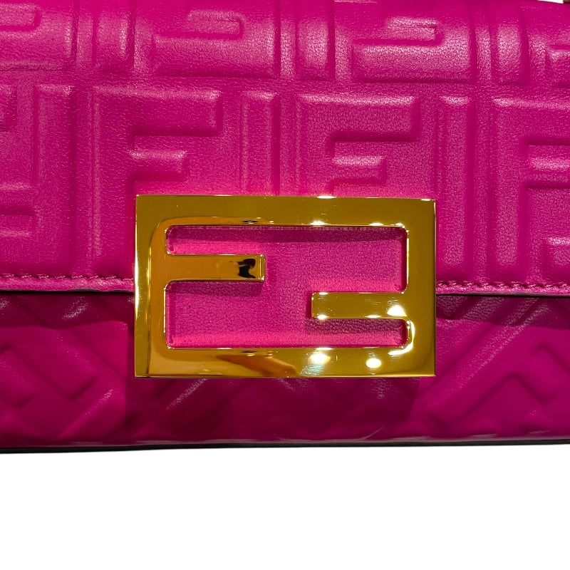 フェンディ FENDI フォンバゲット 7AS142 レザー レディース ショルダーバッグ