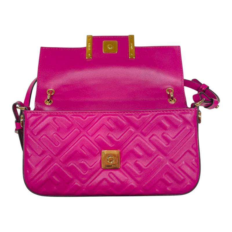 フェンディ FENDI フォンバゲット 7AS142 レザー レディース ショルダーバッグ
