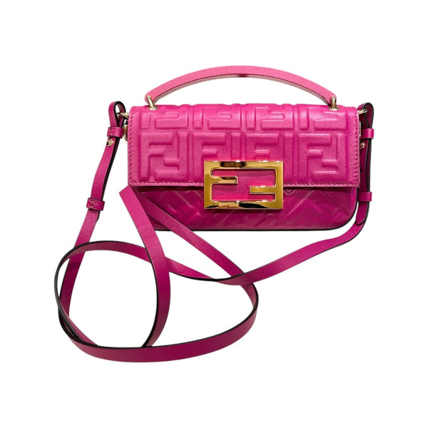 フェンディ FENDI フォンバゲット 7AS142 レザー レディース ショルダーバッグ