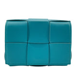 ボッテガ・ヴェネタ BOTTEGA VENETA キャンディ・カセット 666688 ダークグリーン レザー レディース ショルダーバッグ