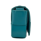 ボッテガ・ヴェネタ BOTTEGA VENETA キャンディ・カセット 666688 ダークグリーン レザー レディース ショルダーバッグ