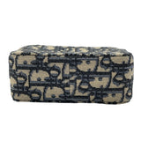 クリスチャン・ディオール Christian Dior ベルトポーチ ネイビー オブリークジャガード レディース ポーチ