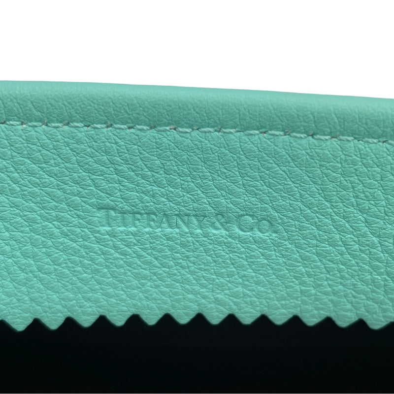 ティファニー TIFFANY＆CO マイクロトート ティファニーブルー レザー レディース トートバッグ