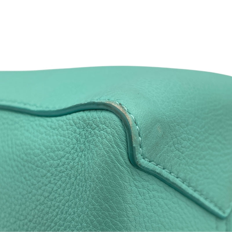 ティファニー TIFFANY＆CO マイクロトート ティファニーブルー レザー レディース トートバッグ