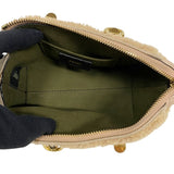 フェンディ FENDI バイザヴェイミニ 8BS067 ベージュ ゴールド金具 ムートン レディース ハンドバッグ ショルダーバッグ