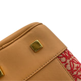 ロエベ LOEWE アマソナ28 A039N08X02 ブラウン アナグラムジャカード/カーフ レディース ハンドバッグ