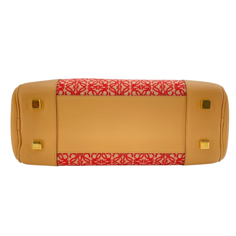 ロエベ LOEWE アマソナ28 A039N08X02 ブラウン アナグラムジャカード/カーフ レディース ハンドバッグ