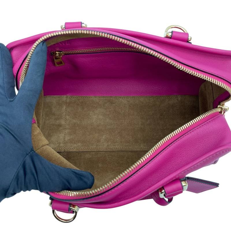 ロエベ LOEWE アマソナ28 352.30.N03 ホットピンク カーフ レディース ハンドバッグ