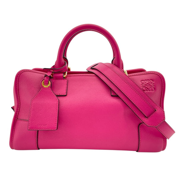 ロエベ LOEWE アマソナ28 352.30.N03 ホットピンク カーフ レディース ハンドバッグ