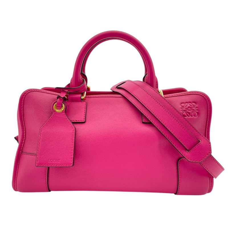 ロエベ LOEWE アマソナ28 352.30.N03 ホットピンク カーフ レディース ハンドバッグ