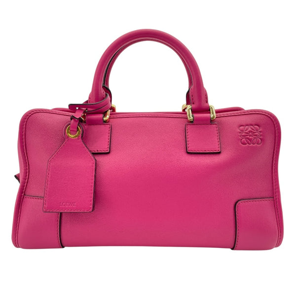 ロエベ LOEWE アマソナ28 352.30.N03 ホットピンク カーフ レディース ハンドバッグ