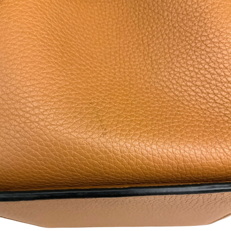 ロエベ LOEWE ハンモック　ドローストリングス　ミニ 314.12.V07 ブラウン レザー レディース ショルダーバッグ
