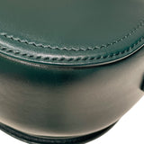 セリーヌ CELINE クレシー スモール 191363 グリーン×ゴールド金具 カーフスキン レディース ショルダーバッグ