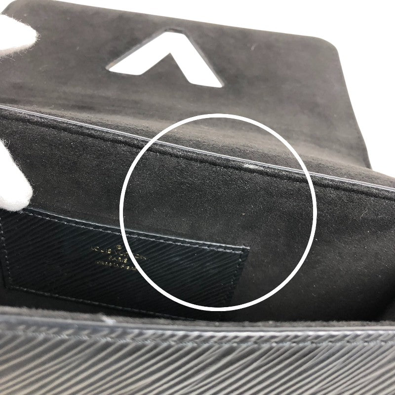 ルイ・ヴィトン LOUIS VUITTON ツイストMM M54804 ノワール ゴールド金具 エピレザー レディース ショルダーバッグ