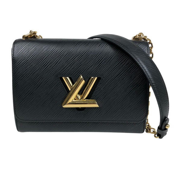 ルイ・ヴィトン LOUIS VUITTON ツイストMM M54804 ノワール ゴールド金具 エピレザー レディース ショルダーバッグ