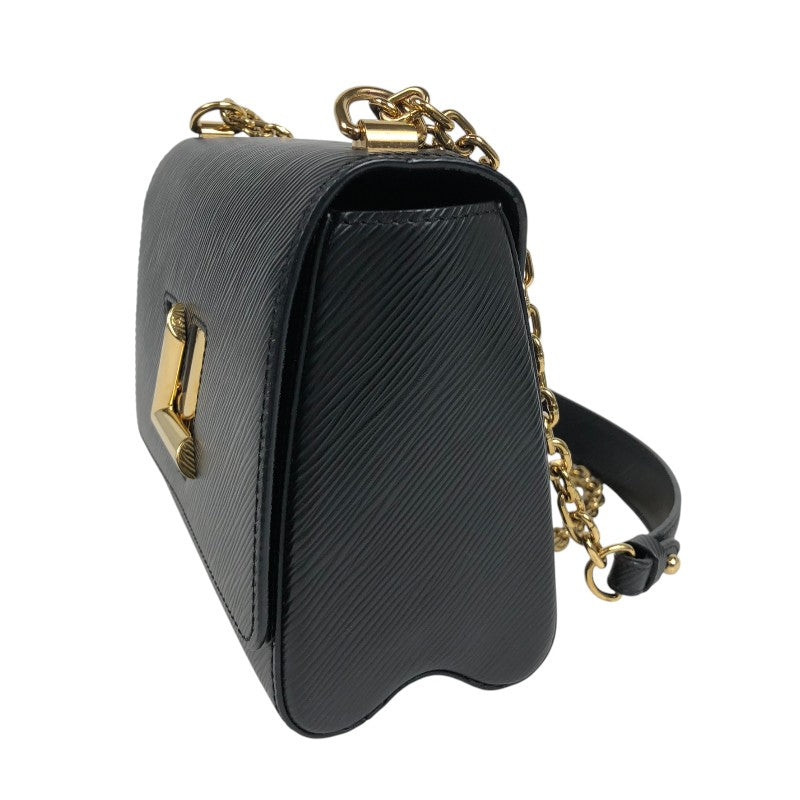 ルイ・ヴィトン LOUIS VUITTON ツイストMM M54804 ノワール ゴールド金具 エピレザー レディース ショルダーバッグ