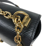 ルイ・ヴィトン LOUIS VUITTON ツイストMM M54804 ノワール ゴールド金具 エピレザー レディース ショルダーバッグ