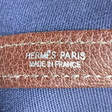 エルメス HERMES ガーデンパーティTPM □J刻印 ブラウン シルバー金具 トワル・ブッフル レディース トートバッグ