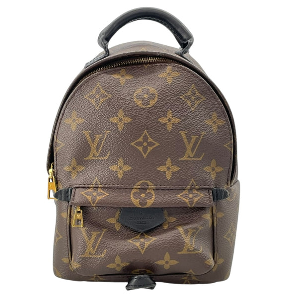ルイ・ヴィトン LOUIS VUITTON パームスプリングス・バックパックMINI M44873 ブラウン モノグラム レディース リュック・デイパック