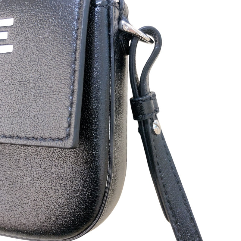 フェンディ FENDI バケットフォンポーチ MARC JACOBS 7AS142 ブラック レザー レディース その他バッグ
