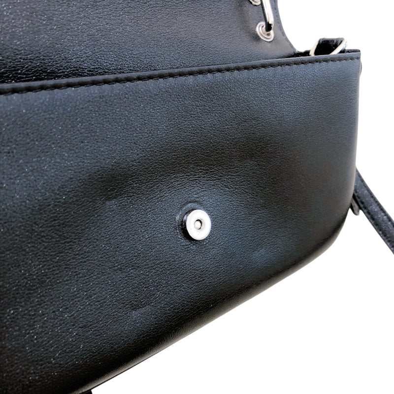 フェンディ FENDI バケットフォンポーチ MARC JACOBS 7AS142 ブラック レザー レディース その他バッグ