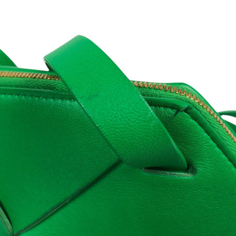 ボッテガ・ヴェネタ BOTTEGA VENETA ザ ポーチ クロスボディ ショルダーバッグ 666693 パラキート レザー レディース ショルダーバッグ