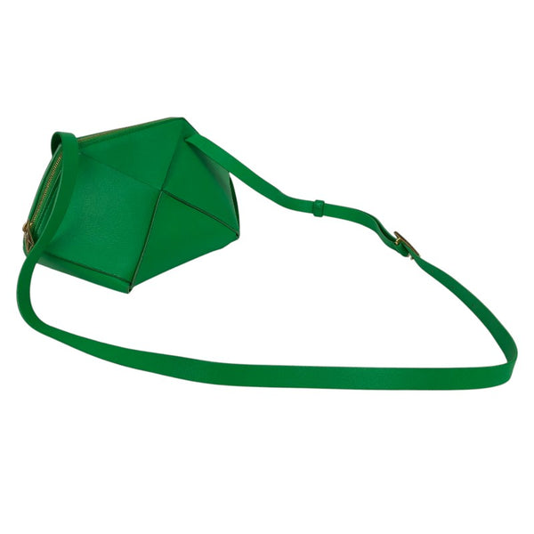 ボッテガ・ヴェネタ BOTTEGA VENETA ザ ポーチ クロスボディ ショルダーバッグ 666693 パラキート レザー レディース ショルダーバッグ